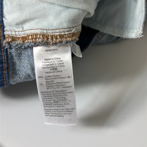 Madewell High-Rise Slim Boyjean in Prentice Wash Ripped Edition Size 27 - Picture 8 of 10